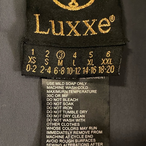 Luxxe gray long sleeve hand finished cardigan with large buckle. - Picture 8 of 8